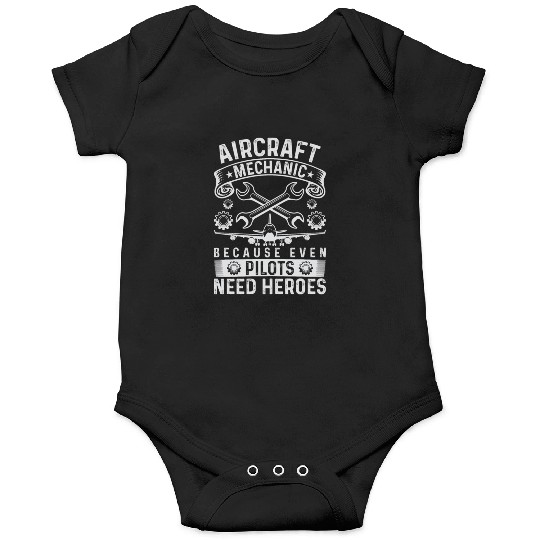 Airplane Mechanic Funny Aviation Technician Onesies