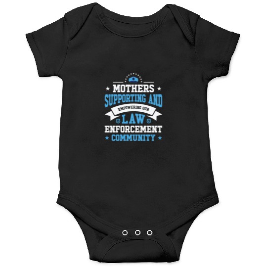 Police Mothers Day Cop Officer Law Enforcement Onesies