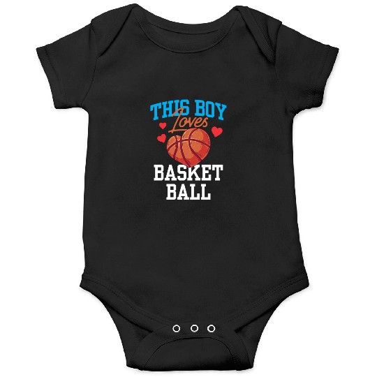 This Boy Loves Basketball Coach Match Player Team Onesies