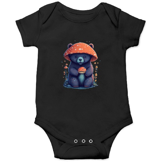 a cute bear cub Onesies