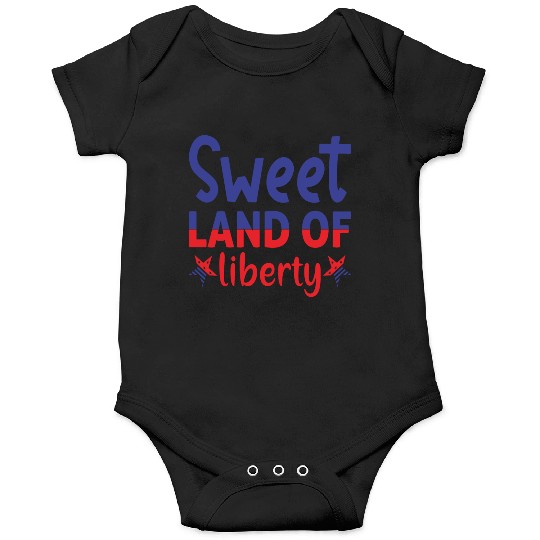 Sweet Land of Liberty Onesies