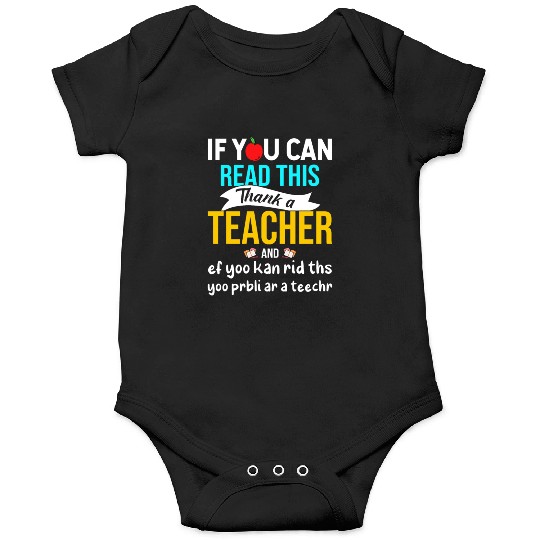 Teacher Appreciation 2023 Cute, Funny Teacher Onesies