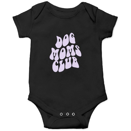 Dog Moms Club retro Pet Lover Onesies