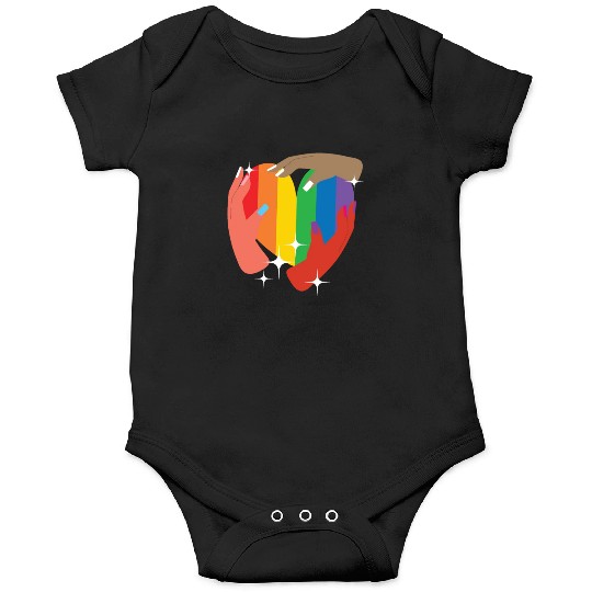 Gay Rights Rainbow Pride LGBTQ Gay Pride Parade Onesies