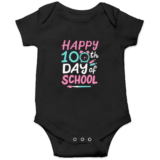 100th Day Of School Teacher Student Onesies