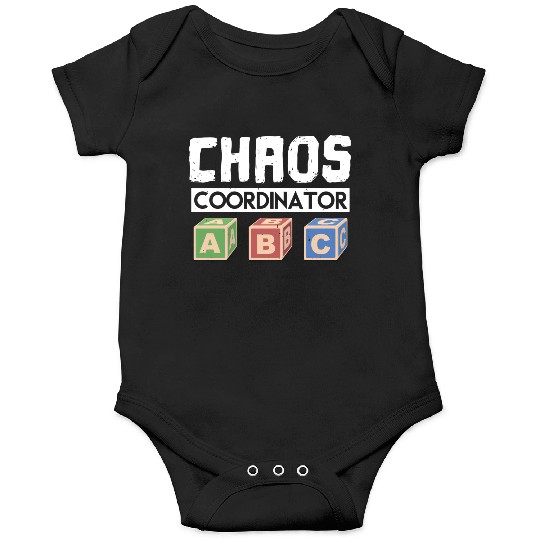 Chaos Coordinator Teacher Onesies