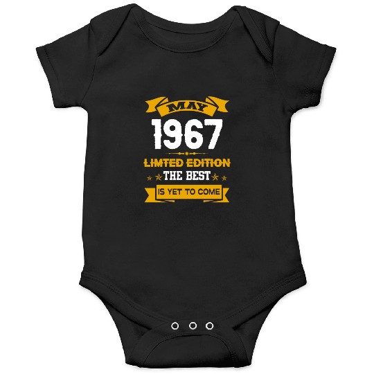May 1967 Birthday Surprise Onesies