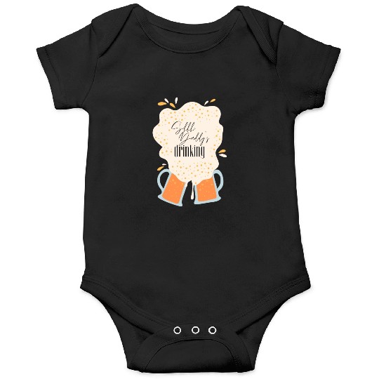 Shhh, Daddy's Drinking, Funny Dad Beer Quote Gift Onesies