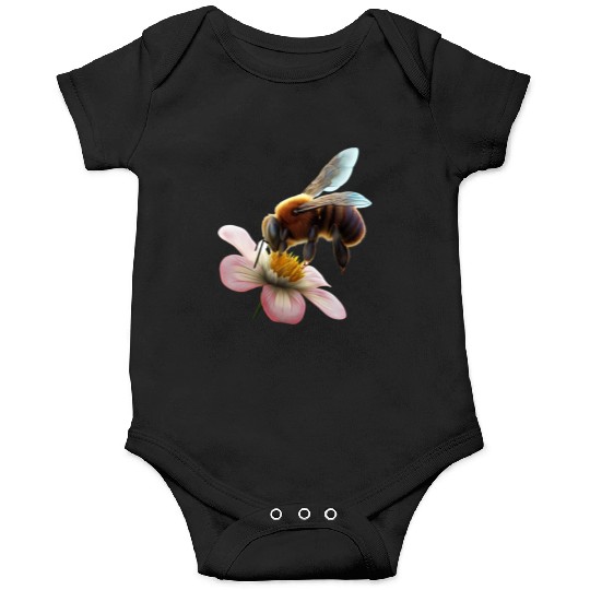 bee on flower Onesies