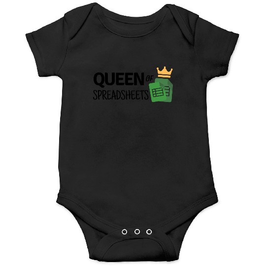 Queen of Spreadsheets - Excel, Accounting, Sheets Onesies