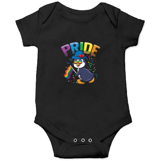 Penguin Lover Gay LGBTQ Rainbow LGBT Pride Month Onesies