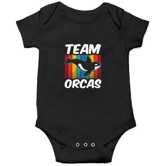 Team Orcas Orca Protect Whale Sea Onesies