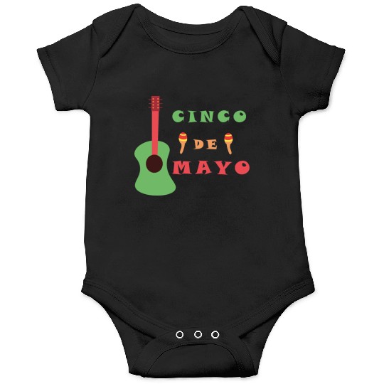 Fiesta Like a Rock Star in Our Cinco de Mayo Guita Onesies