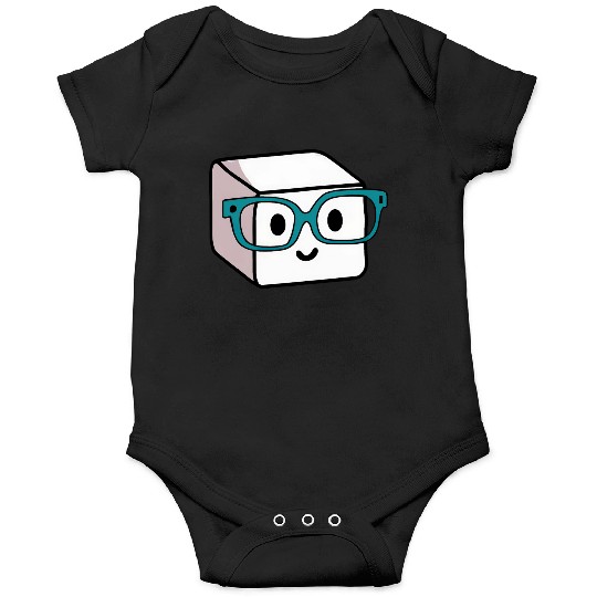 Sugar Sugar Cube Nerd Glasses Onesies