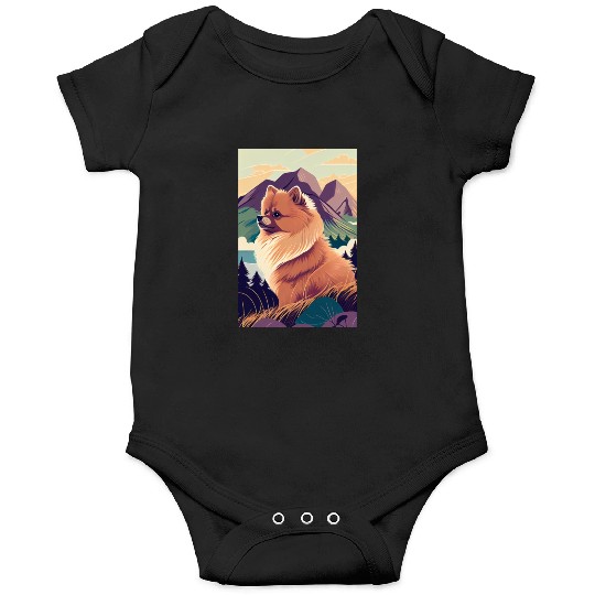 Pomeranian Nature Onesies