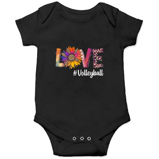 Love Volleyball Onesies