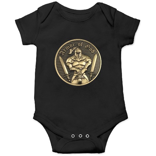 Armor of god christian knight Onesies