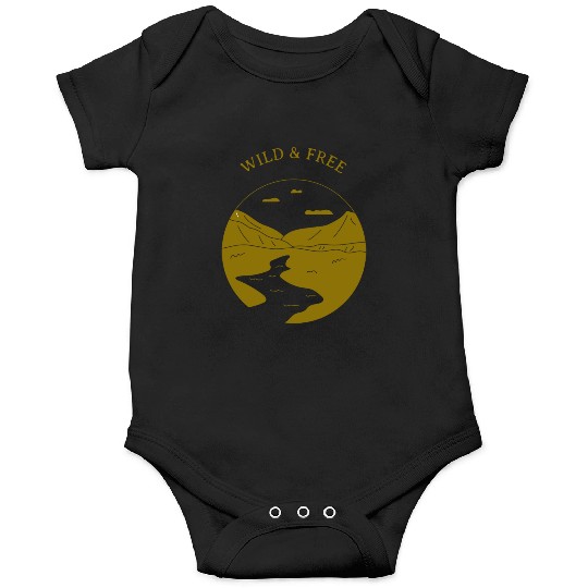 Wild & Free Camping Onesies