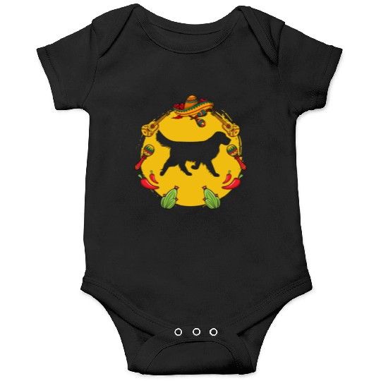 Cinco De Mayo Funny Golden Retriever Dog Lover Onesies