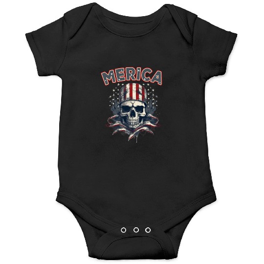 USA Independence Day 4th of July Labor Day Onesies