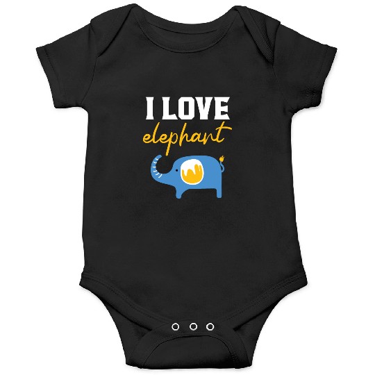 Elephant Lover Wildlife Animal Zoo Zookeeper Onesies
