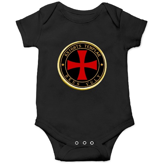 Knights Templar Deus Vult Onesies