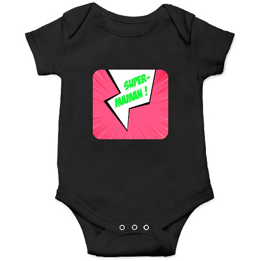 Super-mom super-hero. Best mom Mother's day Comics Onesies