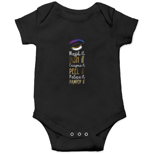Cute Licensed Esthetician Skincare Onesies