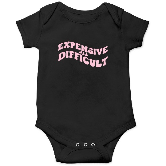 Expensive And Difficult Bougie Bougee Preppy Aesth Onesies