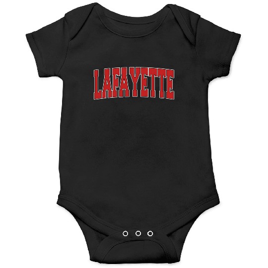 Lafayette La Louisiana Varsity Style Usa Sports Onesies
