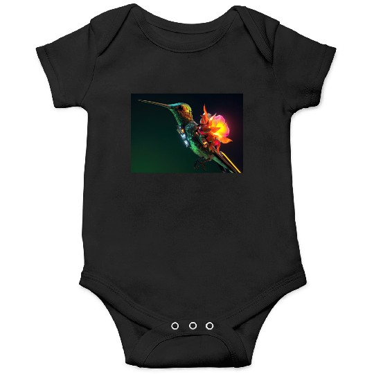Techno Hummingbird Onesies