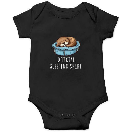 Official sleeping pajama Onesies sea otter