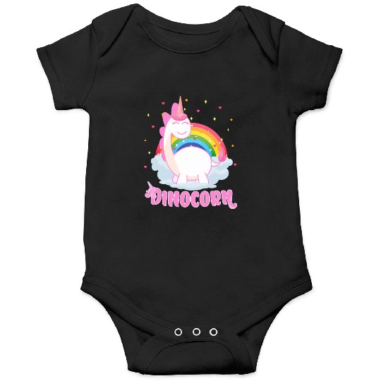 Dinocorn For Unicorn And Dinosaur Onesies