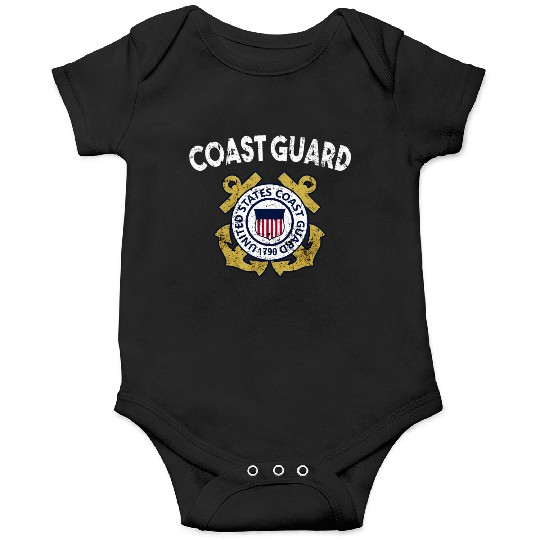 Proud Coast Guard Military Pride Onesies