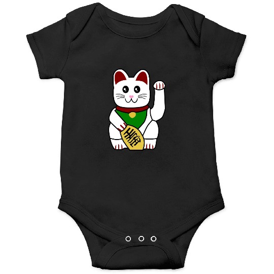Cute Japanese Lucky Cat 1 Onesies