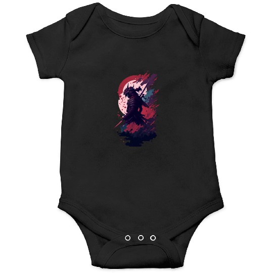 Shadow Samurai: Colorful Chaos Unleashed Onesies