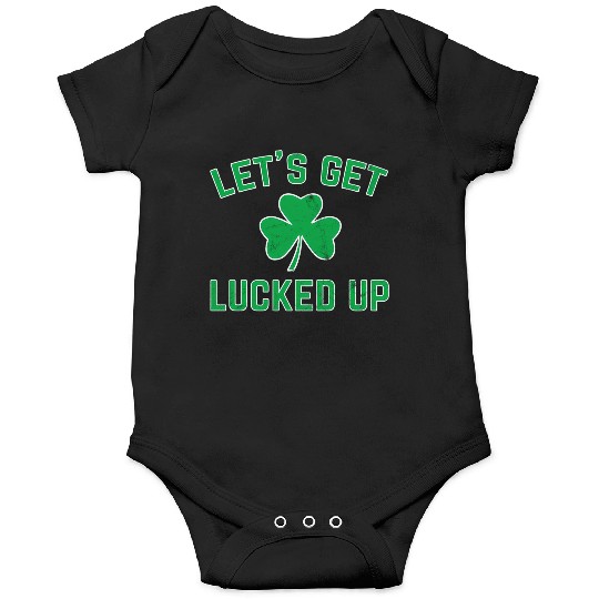 St Patricks Day Drinking Lucked Up Onesies