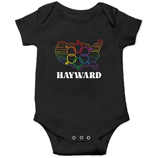 Hayward Pride Month Pride Flag LGBT Community LGBT Onesies