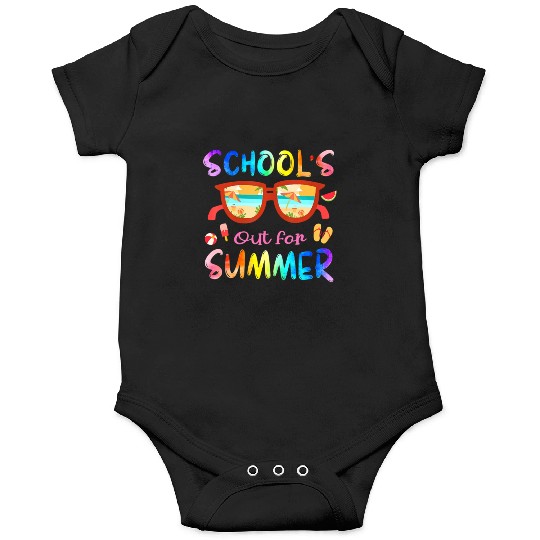 Schools Out For Summer Last Day Of School Teacher Onesies