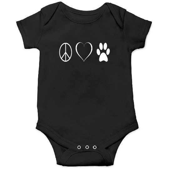 Peace love animals Onesies