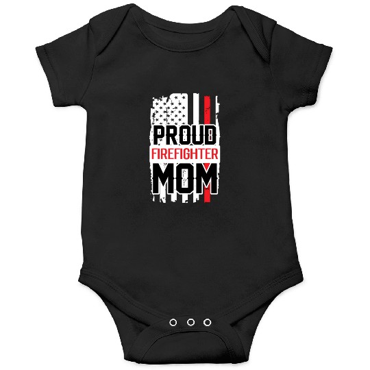 Proud Firefighter Family Onesies