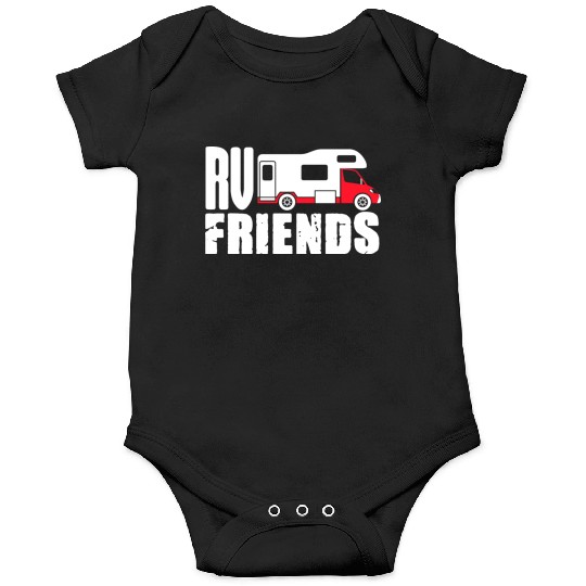 Motorhome Rv Camping Camper Rv Friends Onesies