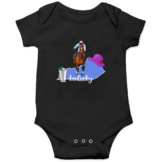 Kentucky Horse Racing Derby Py Onesies