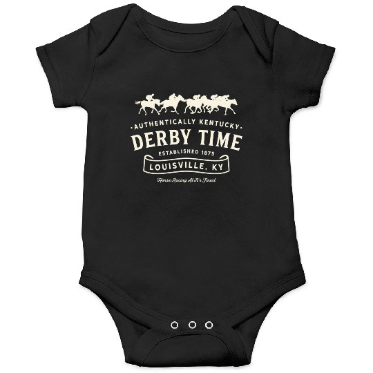 Derby Time Louisville Kentucky Horse Racing Onesies