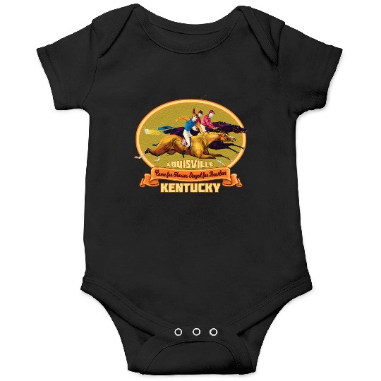 Louisville Kentucky Horse Racing Bourbon Derby Onesies
