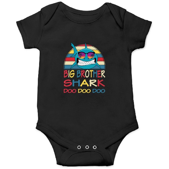 Big Brother Shark Onesies Doo Doo Doo Family