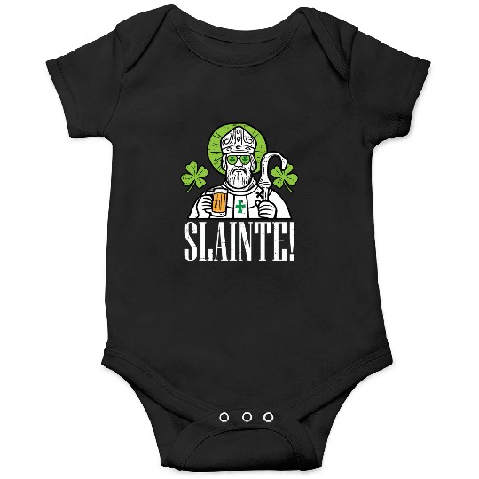 Slainte St Patric Day Irish Gaelic Cheers Onesies