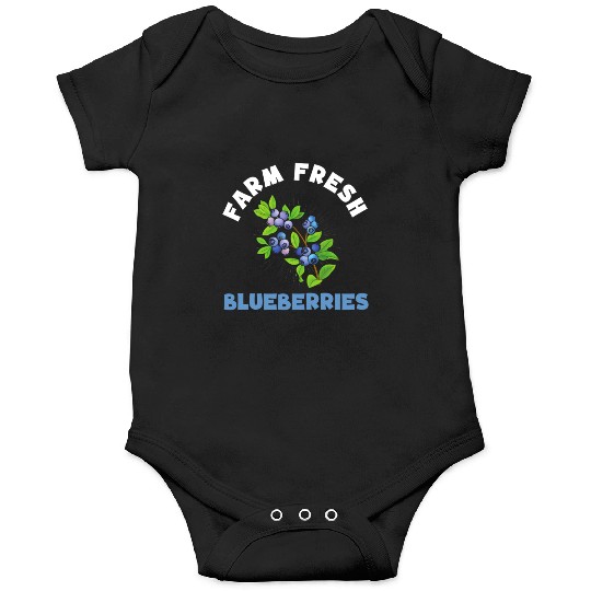 Blueberries Graphics Blueberry Farmer Blueberry Onesies