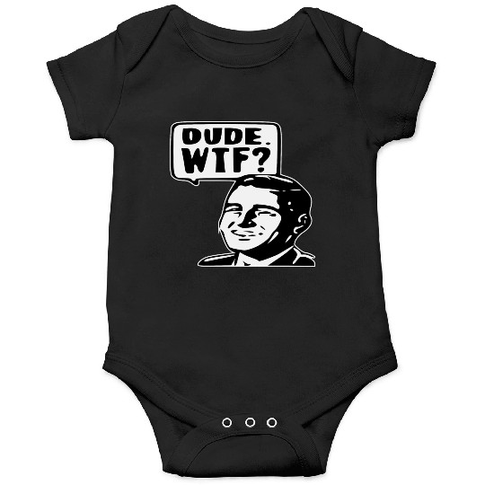 Dude WTF ©WhiteTigerLLC.Com LIKE US ON FACEBOOK Onesies