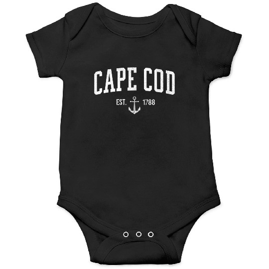 Cape Cod Massachusetts 1788 Nautical Look Onesies